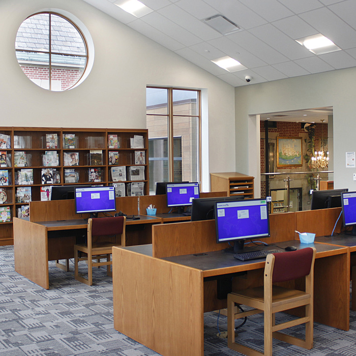 Steubenville Library Reading Room
